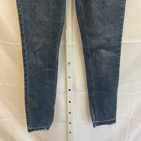 Free People Skinny Jeans - Women Size 25 - Blue - Picture 3 of 8